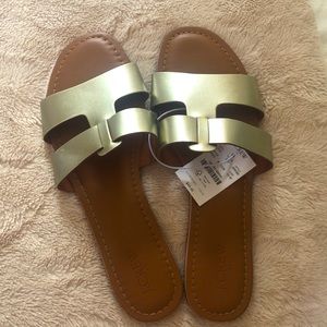 J Crew Slide Sandals